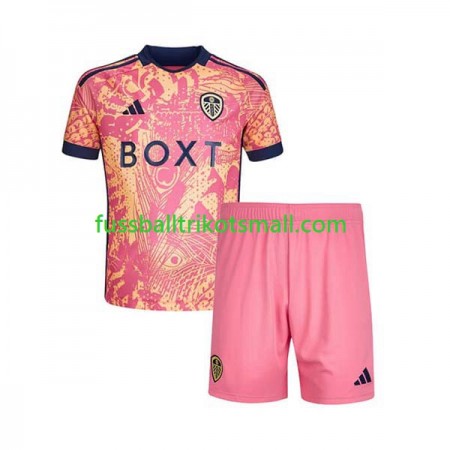 Fußballtrikots Leeds United Kinder 2023-2024 Kurzarm 3rd trikot kaufen